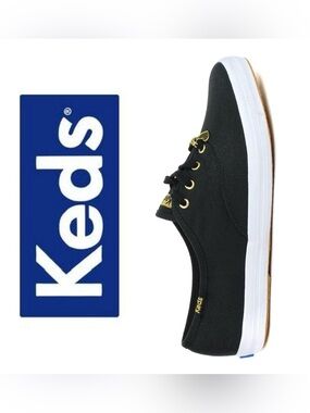 Keds Champion Charms Black Sneakers